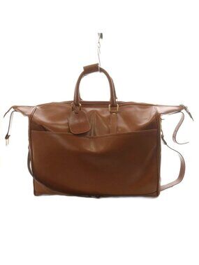 Gucci Vintage Boston Bag 2-Way Leather Brown 012.123